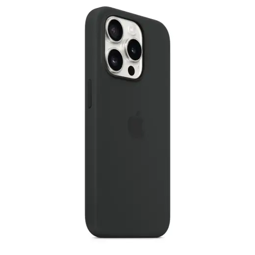 MT1A3ZM|A Apple Silicone Magsafe Cover for iPhone 15 Pro Black (Damage Package)