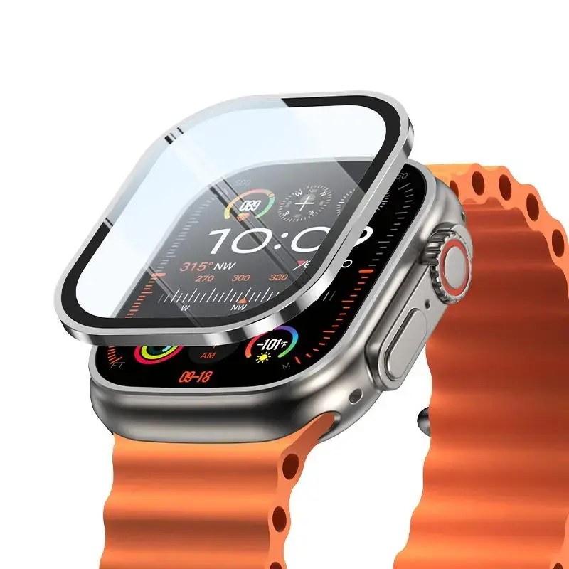YESIDO WB53 iWATCH ULTRA 1/2 SCREEN PROTECTOR GOLD