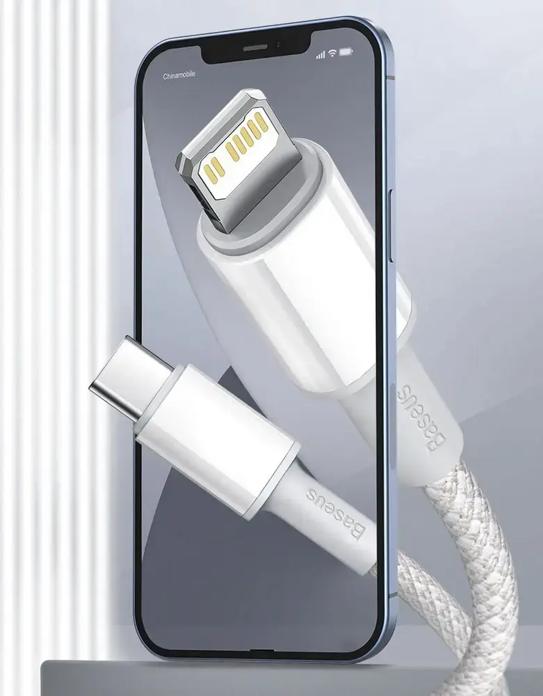 Baseus CATLGD-01 datu pārraides un uzlādes vads | USB-C uz Lightning | 20W | 1m | melns