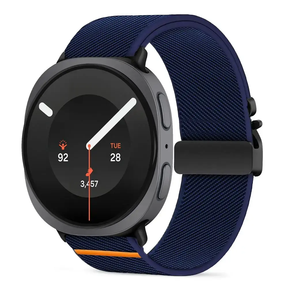 Tech-Protect smartwatch strap for Galaxy Watch 8/9/Classic (40/44/46 mm) | Nylon | navy