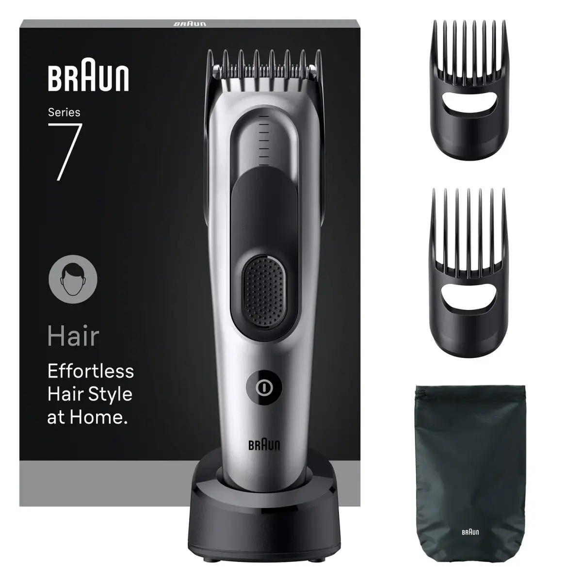 Braun Hair Clipper Series 7 HC7590  Hair Clippers for Men
