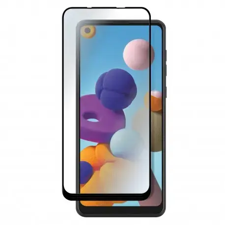 Tempered Glass 9D Full Coveraged with Frame Samsung A217 Galaxy A21s Black
