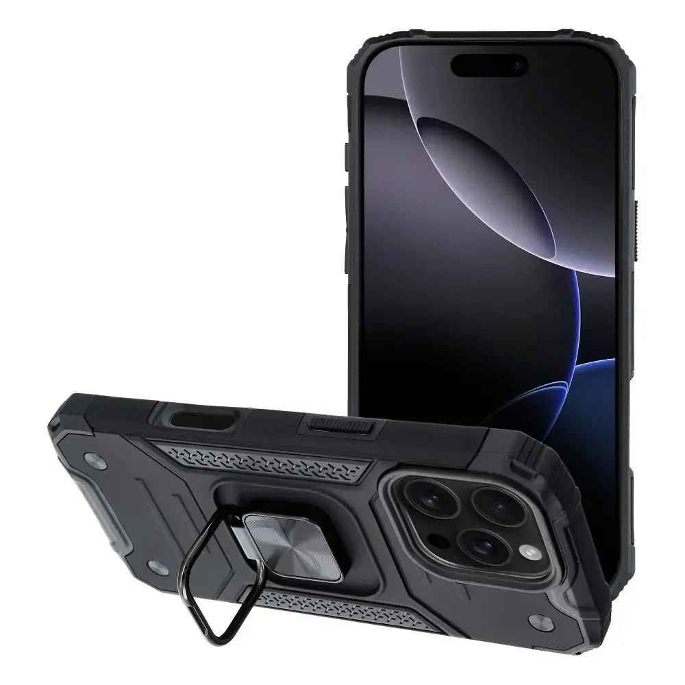 NITRO maciņš telefonam iPhone 16 Pro melns