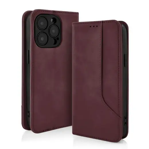 Fusion Prime Book case for Samsung A346 Galaxy A34 5G burgundy