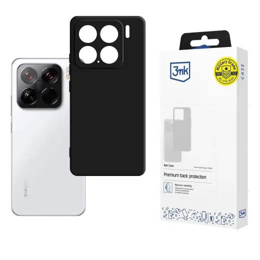 3mk phone case for Xiaomi 15 black