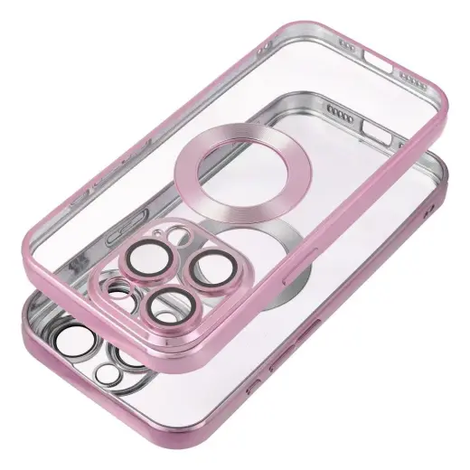 GLAM telefono dėklas iPhone 16e rožinis