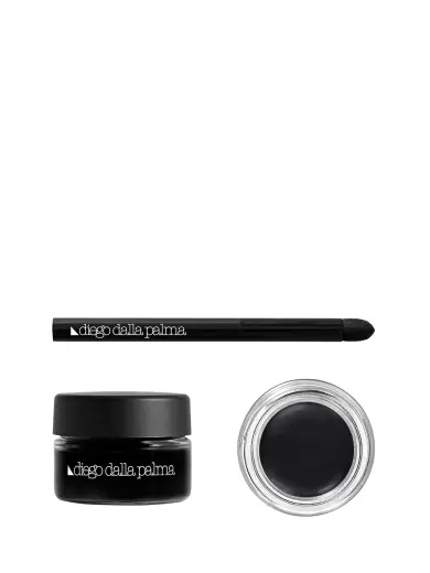 Diego Dalla Palma, Makeup Studio, Waterproof, Eyeshadow & Kajal Eyeliner 2-In-1, 11, Black, 3.2 g