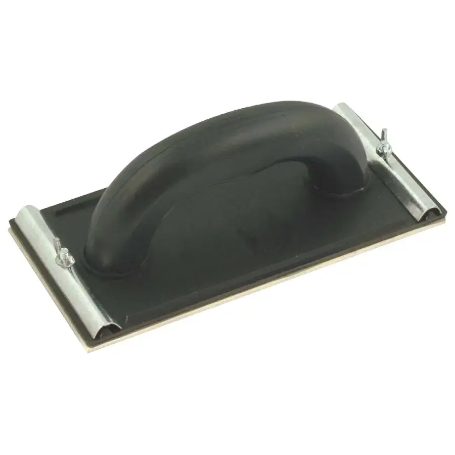 Sanding block for sandpaper 210x100mm with handle