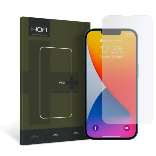 HOFI GLASS PRO+ karastatud klaas telefonile iPhone 13 | iPhone 13 Pro | iPhone 14, läbipaistev