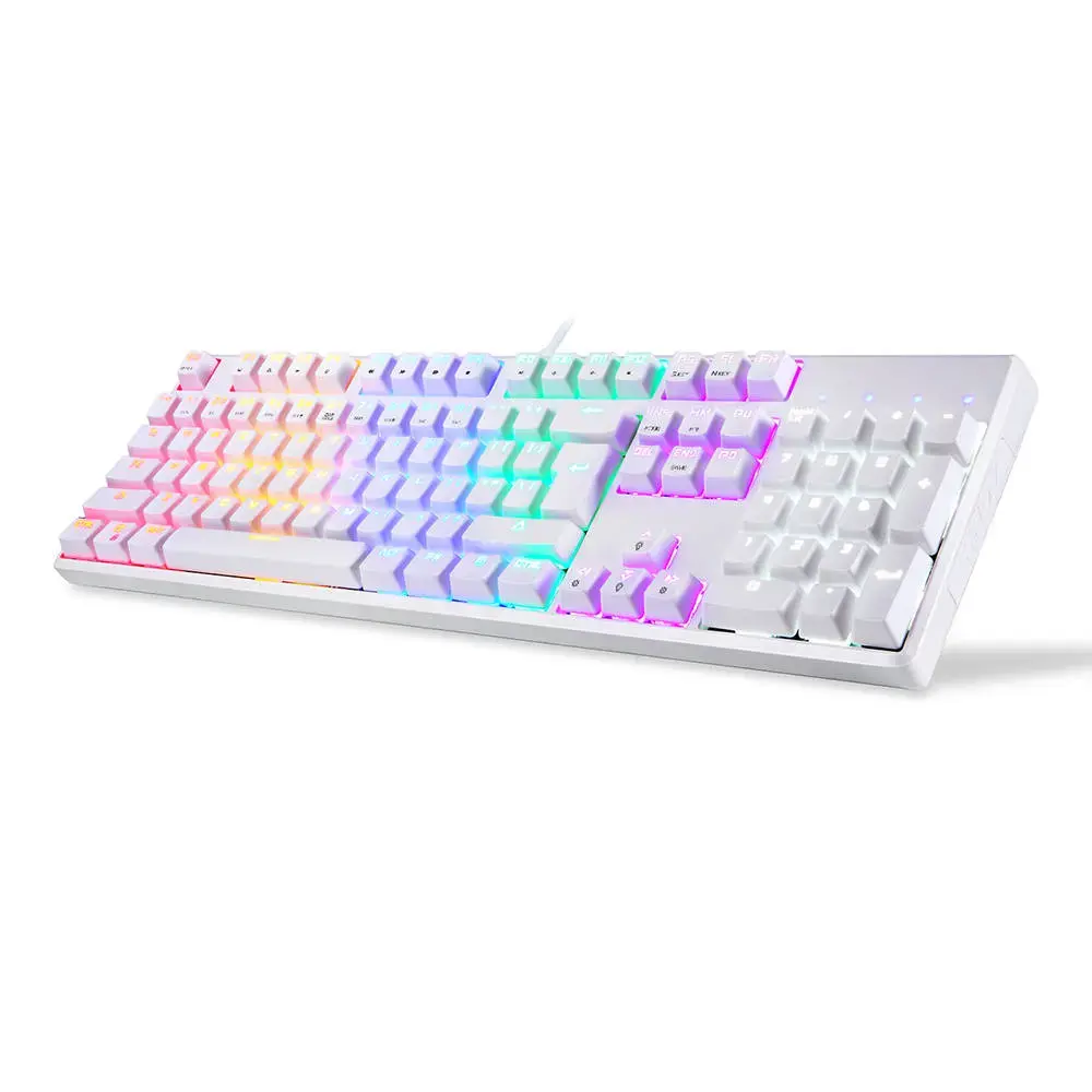 Mechanical keyboard Motospeed CK107 (white)