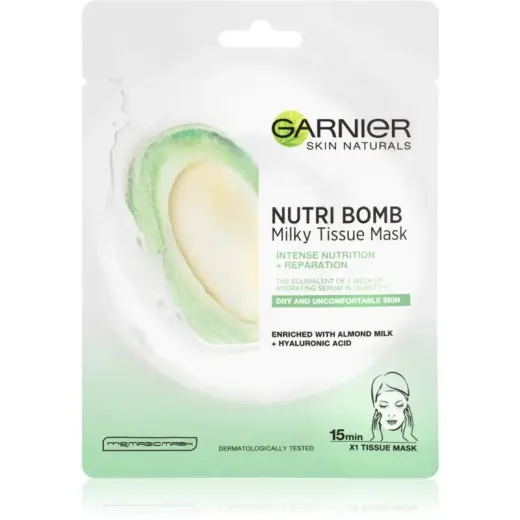 Garnier Skin Naturals Nutri Bomb Nourishing Sheet Mask for Dry Skin 32 G