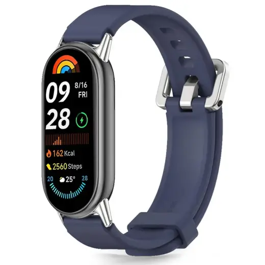 TECH-PROTECT ICONBAND CLASSIC XIAOMI SMART BAND 8 | 9 | 10 | NFC STORM BLUE