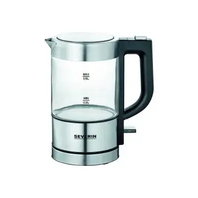 Severin Kettle 0,5l glass stainless steel WK 3472 (WK 3472)