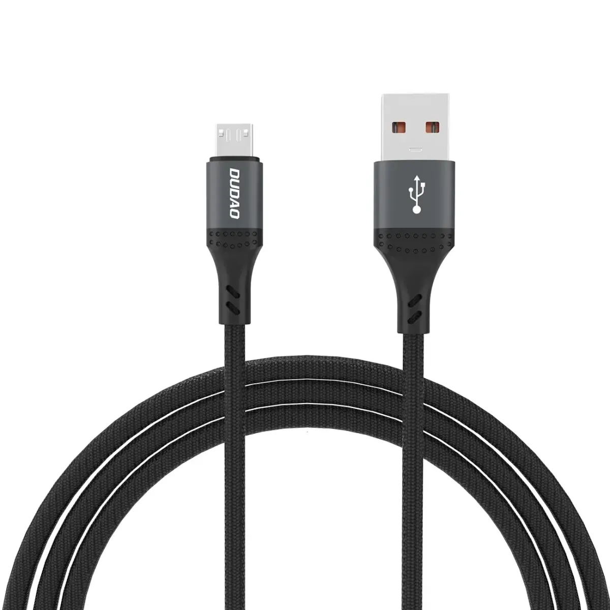 Dudao L3SM datu pārraides un uzlādes vads | USB-A uz Micro USB | 15W | 1.2m | melns