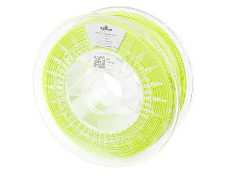 Filament PLA Premium FLUO YELLOW 1kg