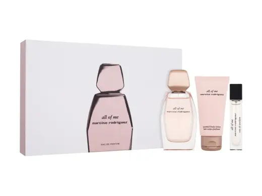 Narciso Rodriguez All Of Me Eau De Parfum Spray 90ml Set 3 Pieces