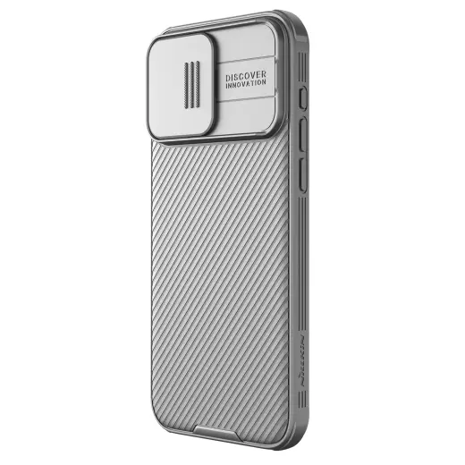 Nillkin CamShield PRO Hard Case for Apple iPhone 15 Pro Titanium Gray