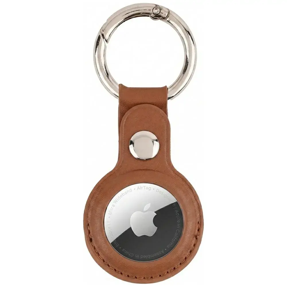 Mercury AirTag case brown