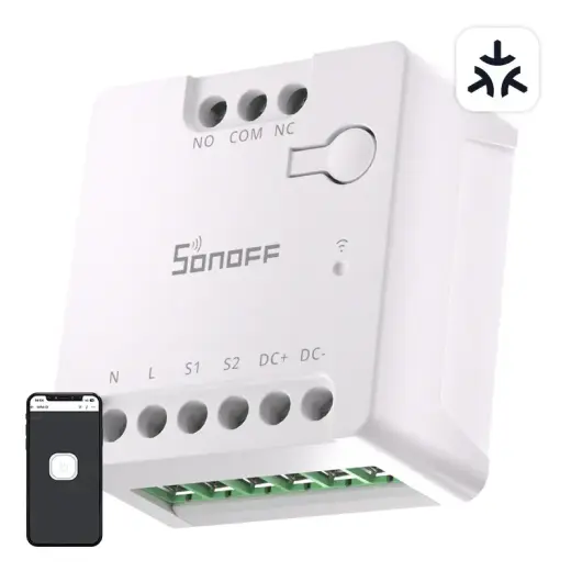 Išmanioji relė su sausu kontaktu Sonoff Mini-D