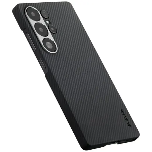 Case PITAKA Ultra-Slim MagSafe for Samsung Galaxy S25 Ultra black grey Photo
