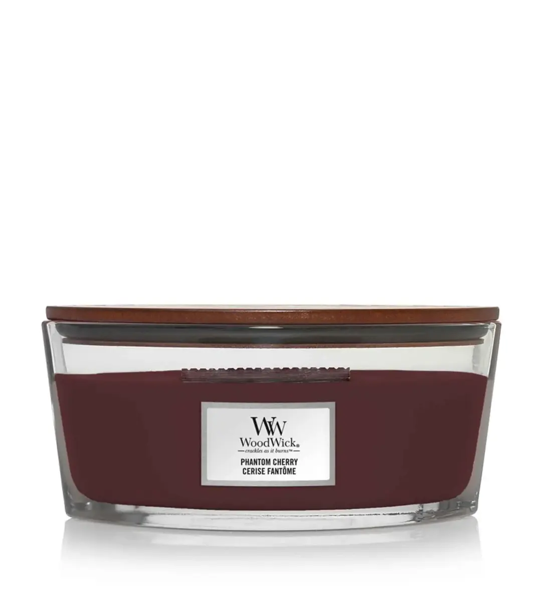 Woodwick Phantom Cherry Scented Candle With Wooden Wick 453,6g