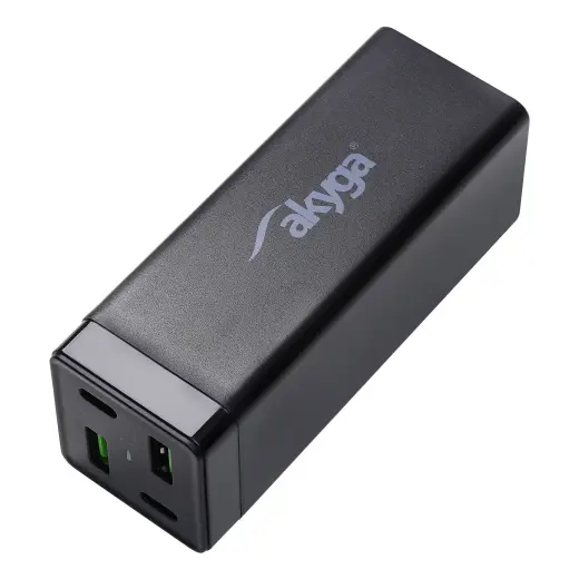 Akyga AK-CH-17 tīkla lādētājs | 65W | PD, QC | USB-A, USB-C