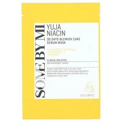 Some by Mi Yuja Niacin Blemish Serum Mask 25 G
