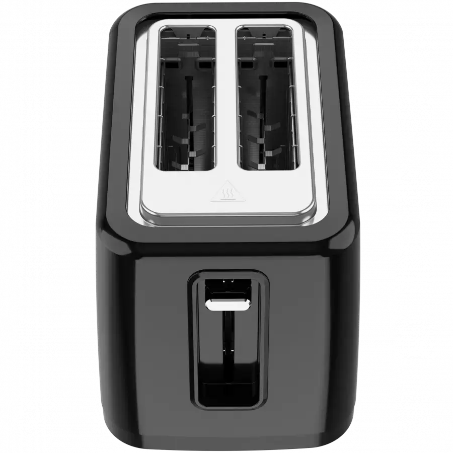 Electric Toaster, black, 220-240V, 50-60Hz, 780-930W, 2 slots, 3 modes, 7 browning levels