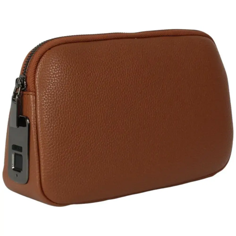 Fingerprint Lock Pouch 4smarts Tech-Clutch Secure brown