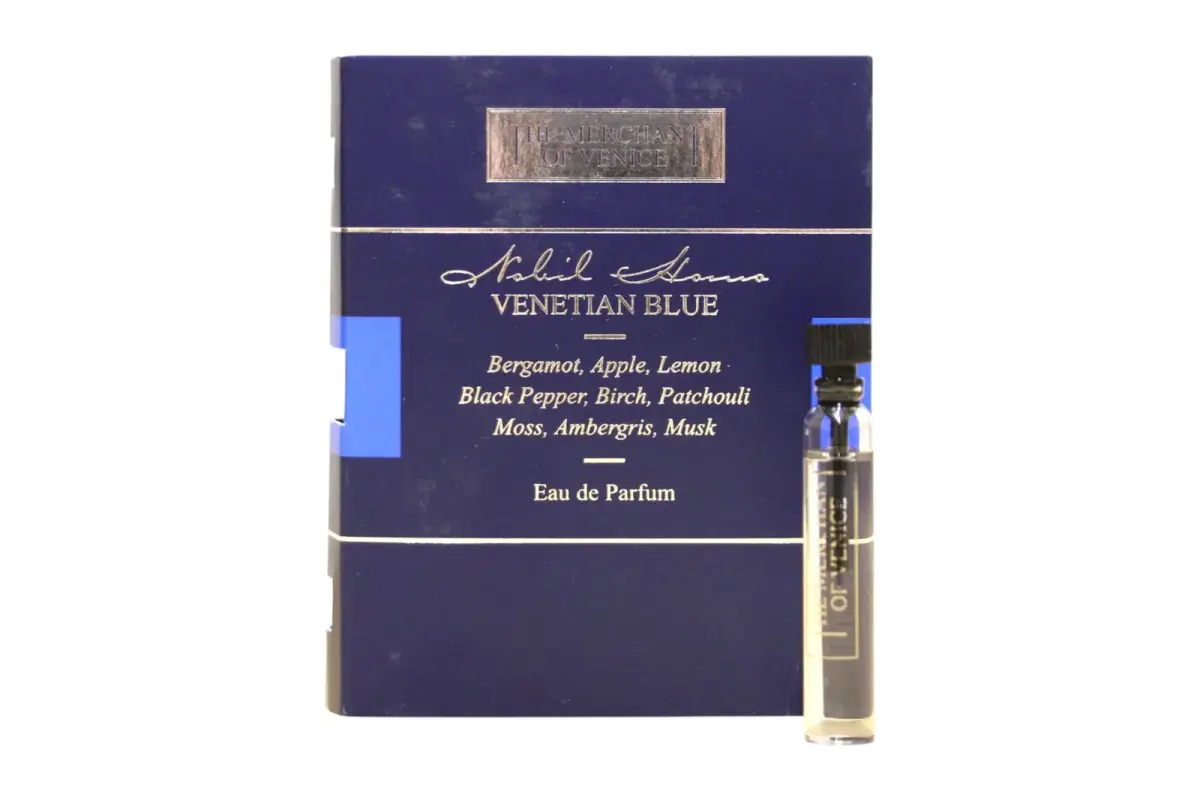 The Merchant of Venice Venetian Blue, Eau De Parfum, For Men, 2 ml Vial