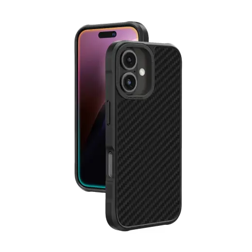 AmazingThing Titan Max Case with 1500D Aramid Fibers for iPhone 16 Plus - Black