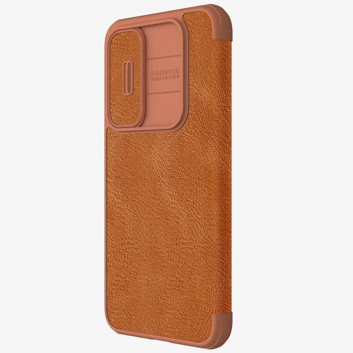 Nillkin Qin Book PRO Case for Samsung Galaxy A35 5G Brown