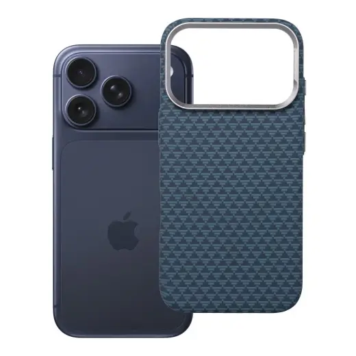 Case for iPhone 17 Pro / 18 Pro K-Look compatible with MagSafe blue v2
