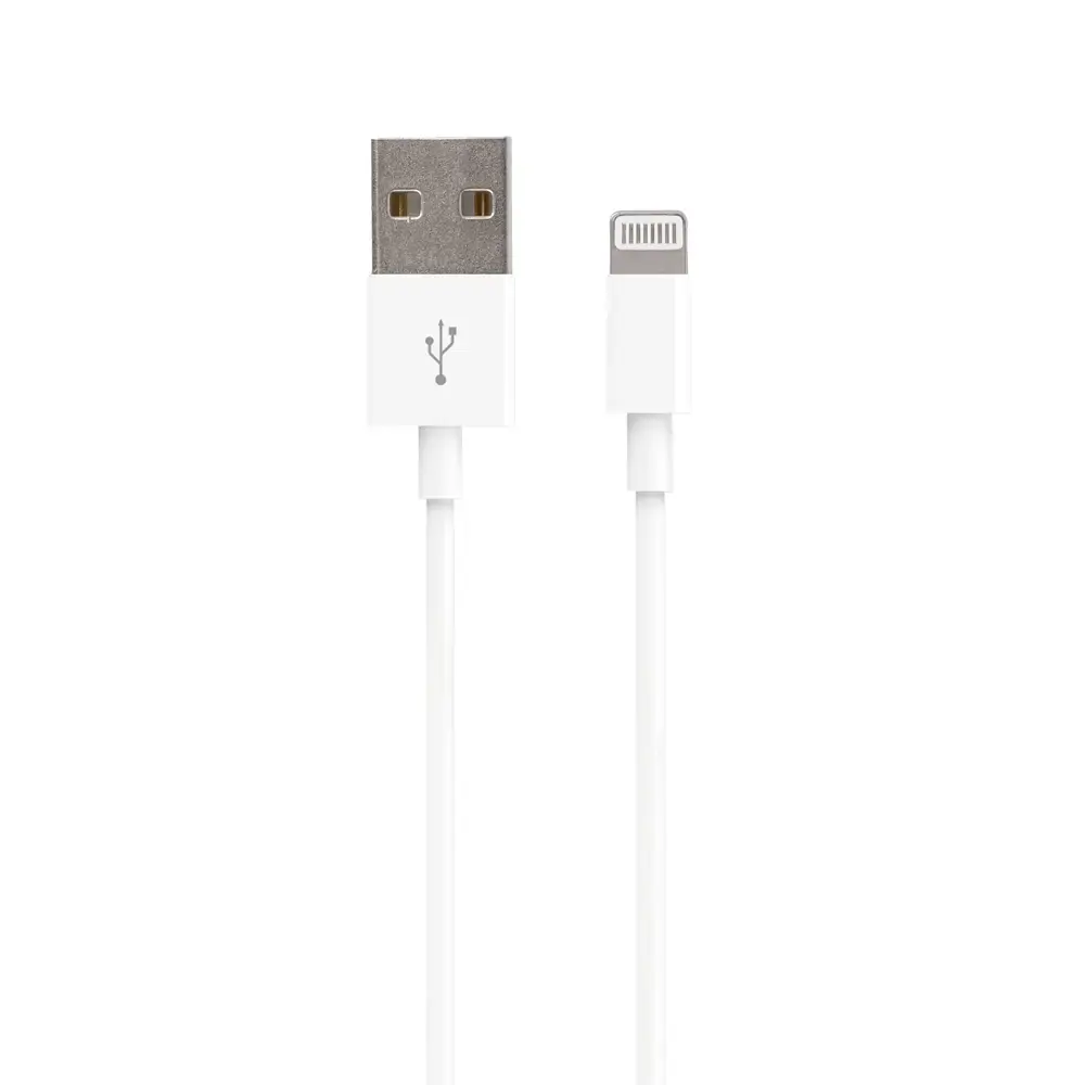 Forever MD818ZM | A datu pārraides un uzlādes vads | USB-A uz Lightning | 3m | balts