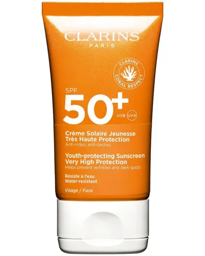 Clarins, Sun Care, Hydrating, Sunscreen Cream, For Face, SPF50, 50 ml