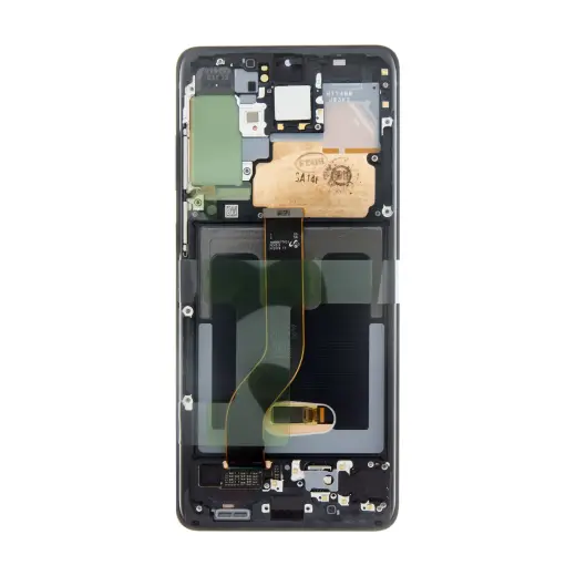LCD display + Touch Unit + Front Cover Samsung G985/G986 Galaxy S20+ Cosmic Black No Camera (Service Pack)