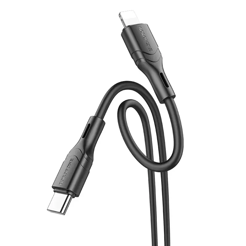 Borofone Cable BX99 Method - Type C to Lightning - PD 27W 1 metre black