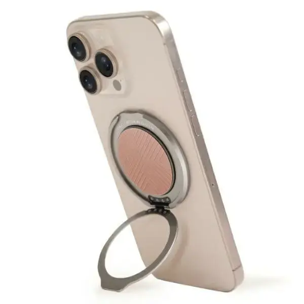 UNIQ Gripfit 360 Magnetic                 Mount&Kickstand Uchwyt Magnetyczny różowy|blush pink