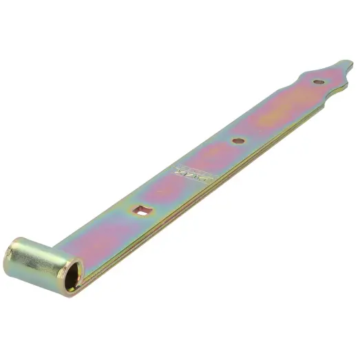 Strap hinge ZP 400x3.0x10 mm steel, brass-plated