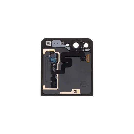 LCD display + Touch Unit + Front Cover (Outer) Samsung F741 Galaxy Z Flip 6 5G Black (Service Pack)