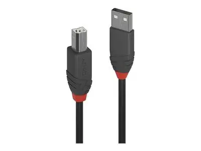 Lindy Anthra Line - USB cable - USB to USB Type B - 3 m