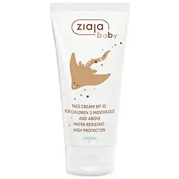 Ziaja Kids Sun Face Cream SPF 30 - Kids face sunscreen 50ml