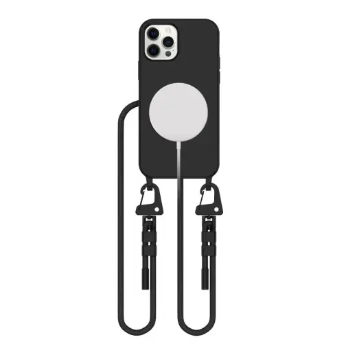 Tech-Protect MagNecklace MagSafe Case for iPhone 12 | 12 Pro - Black
