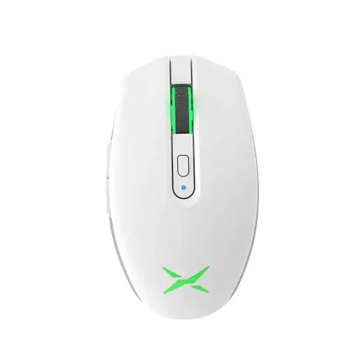 Wireless Gaming Mouse Delux BT+2.4G RGB 16000DPI (white)