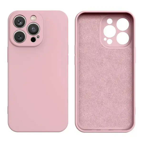 Fusion elegance fibre izturīgs silikona aizsargapvalks Samsung S918B Galaxy S23 Ultra 5G gaiši rozā