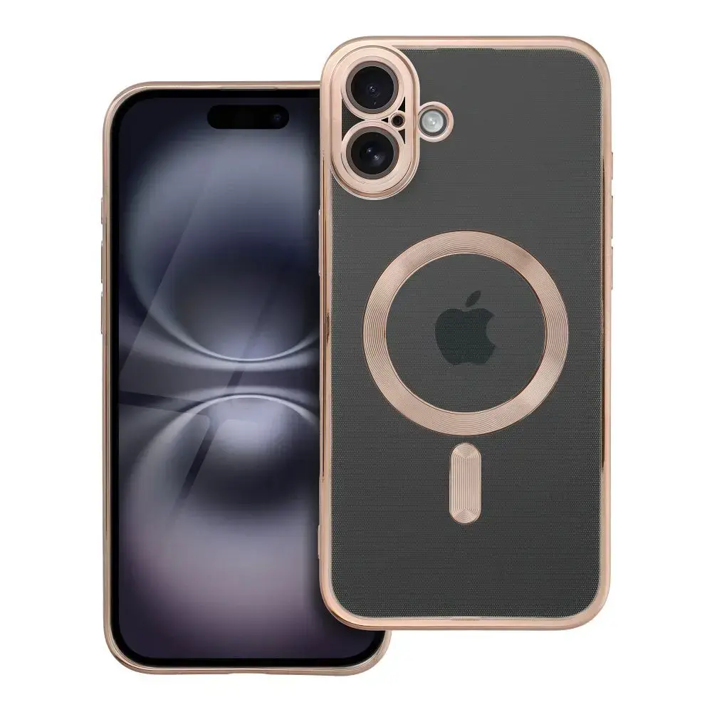 Electro Mag maciņš ar MagSafe atbalstu telefonam iPhone 16 Plus brūns