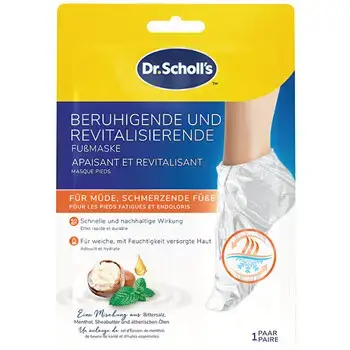 Scholl PediMask™ Tired & Achy Feet ( 1 pár ) - Zklidňující maska na chodidla