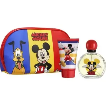 FRAGRANCES FOR CHILDREN Mickey Mouse EDT gift set 50 ml, shower gel 100 ml and cosmetic bag 50ml