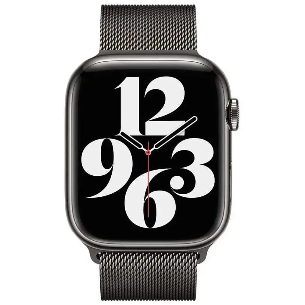 Hurtel viedpulksteņa siksniņa priekš Apple Watch (38/40 mm) | nerūsējošs tērauds | sarkana