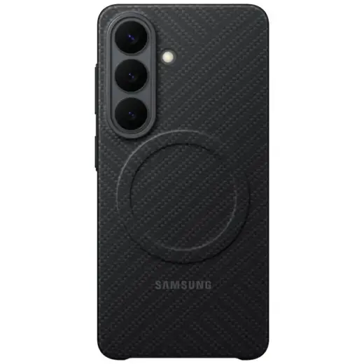 Samsung Carbon Magnet telefono dėklas Samsung Galaxy S26 (S942) juodas